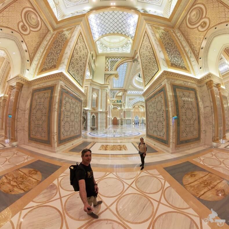 decoración del palacio presidencial Qasr Al Watan