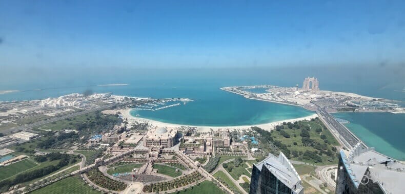vistas desde las torres etihad
