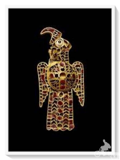 Broche en forma de águila