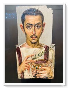 Retrato Funerario de un Hombre con una Copa