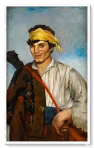 el bohemio de Edouart Manet