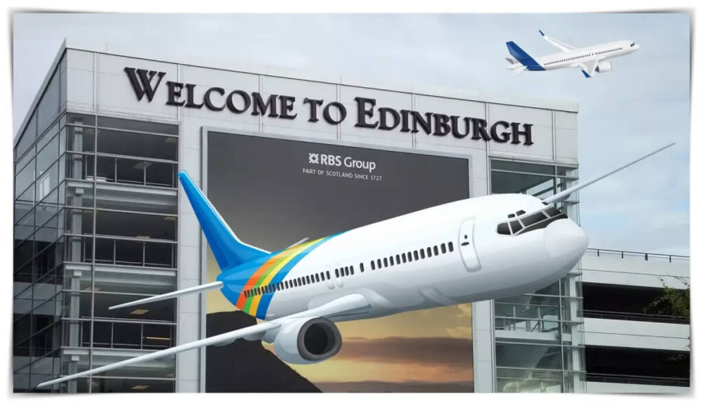 cómo ir del aeropuerto de Edimburgo al centro