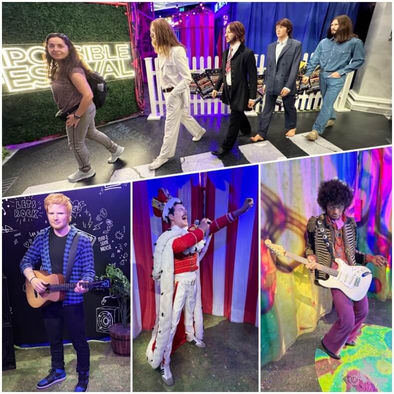 musica madame tussauds londres