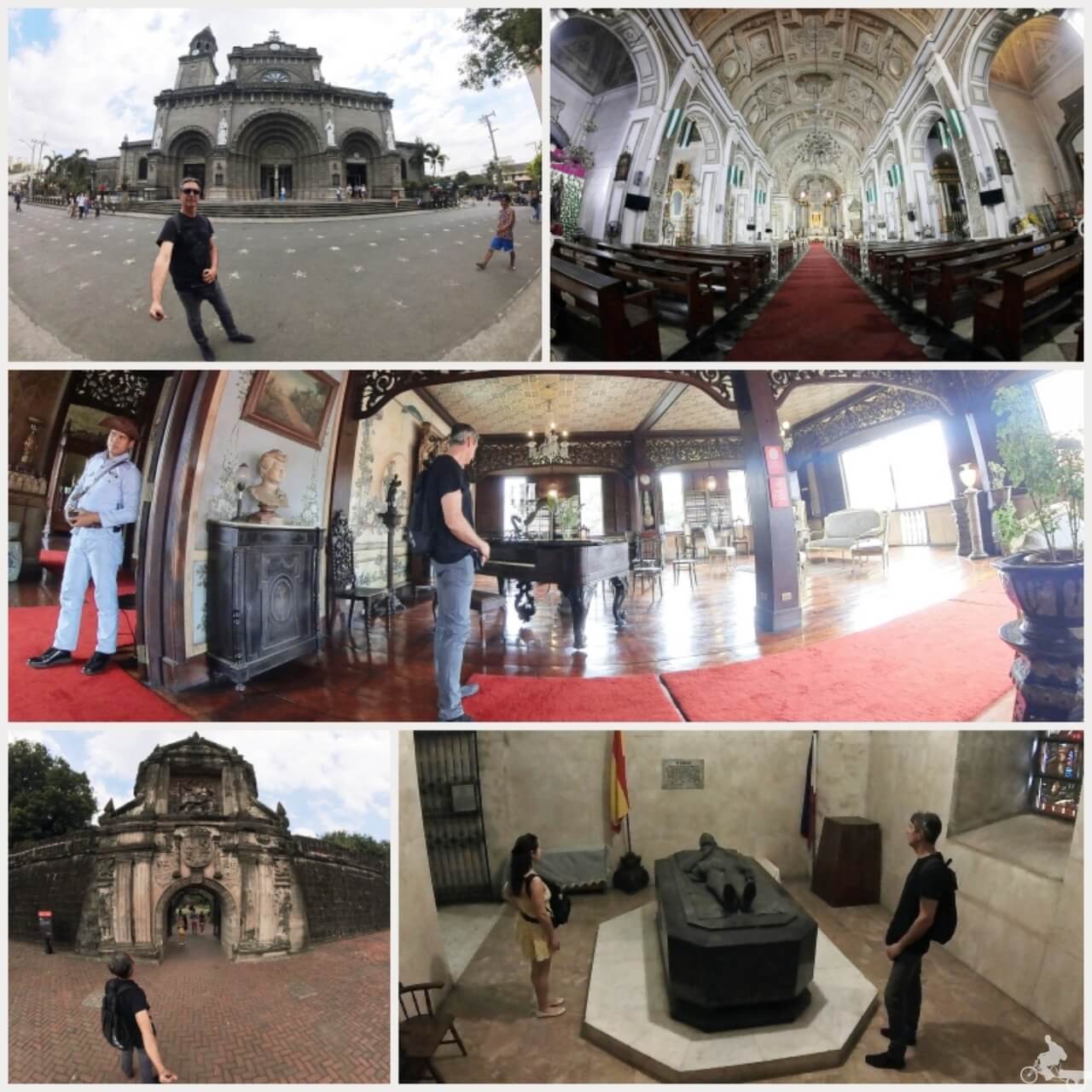 Sitios históricos intramuros Manila