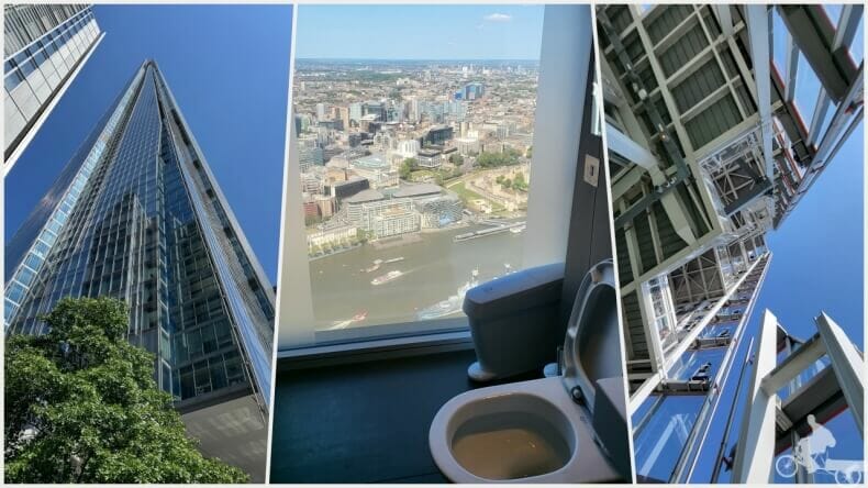 lavabo del The view of the shard