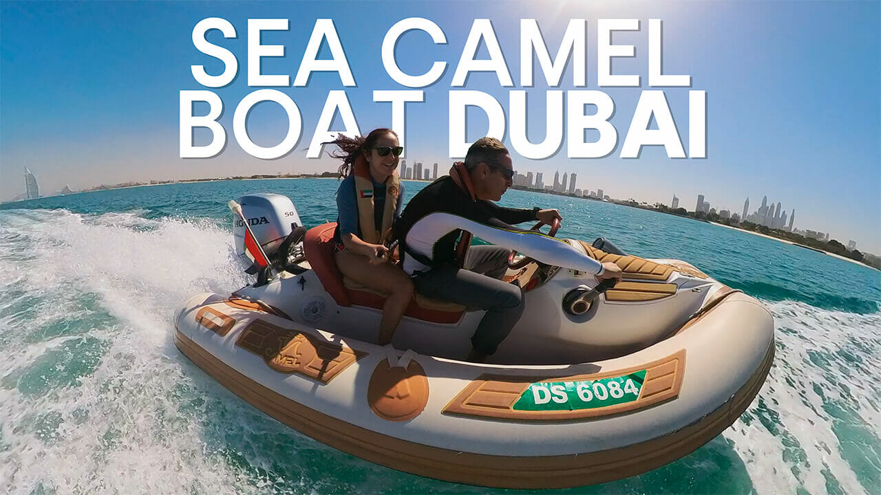 Tour en moto de agua por Dubái y Sea Camel boat