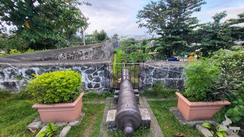 Cañón del Fuerte de San Pedro en Cebú