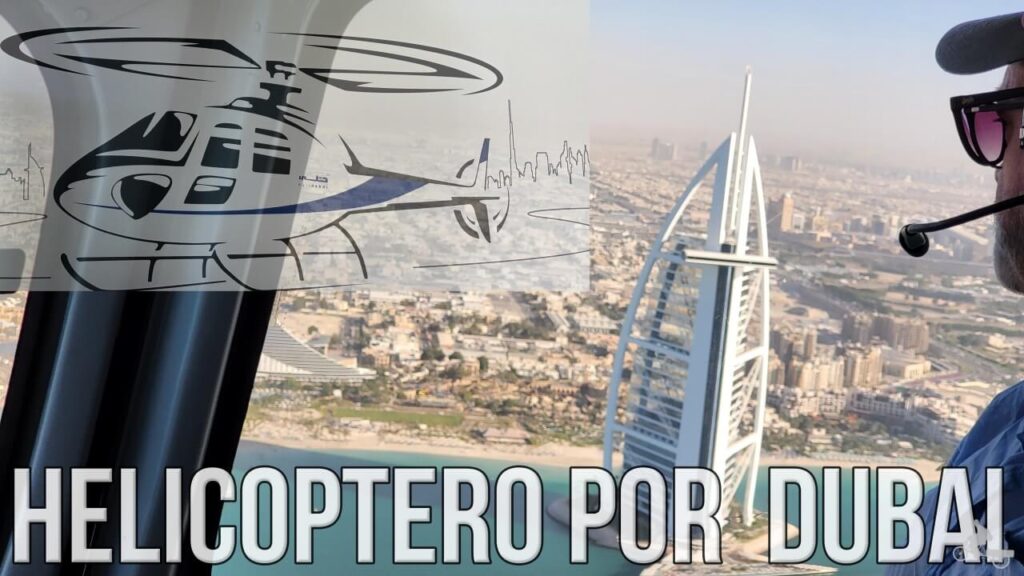 paseos en helicóptero por Dubai