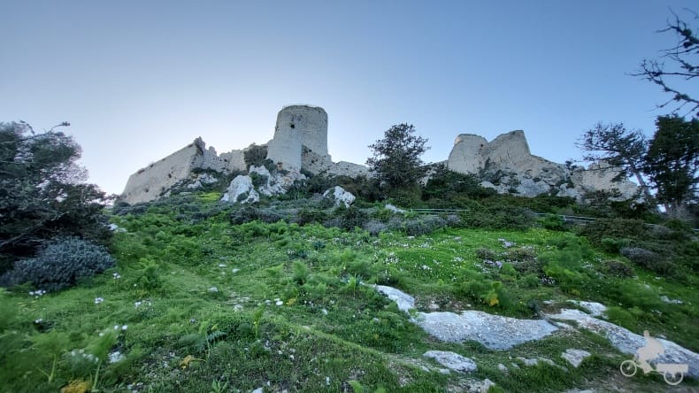 entrada del castillo de Kantara