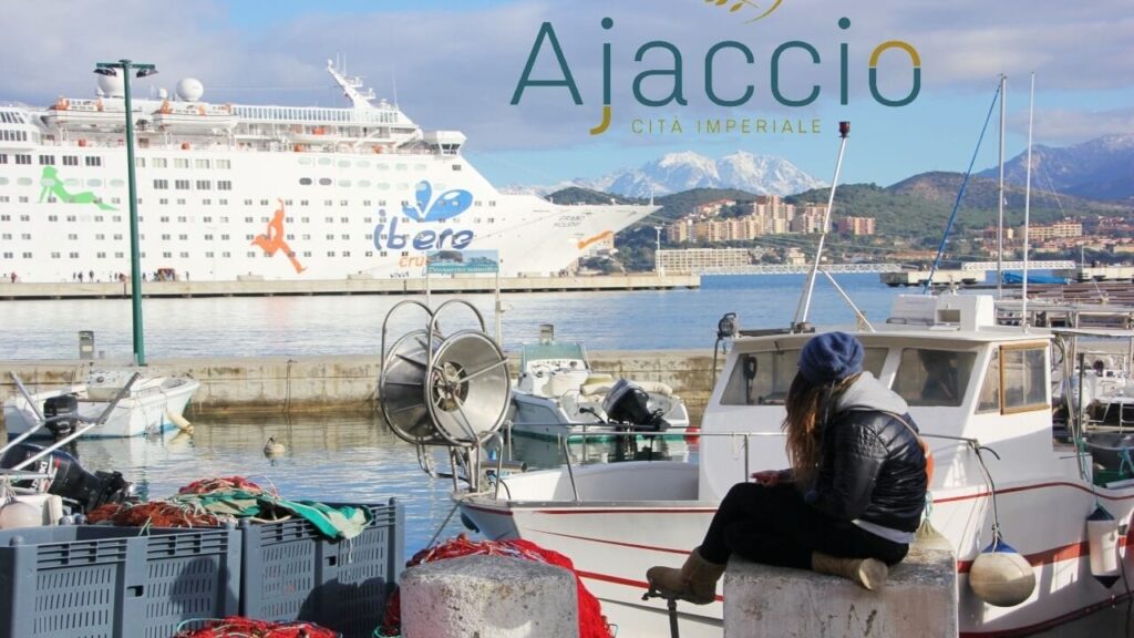 Ajaccio en escala de crucero en un día