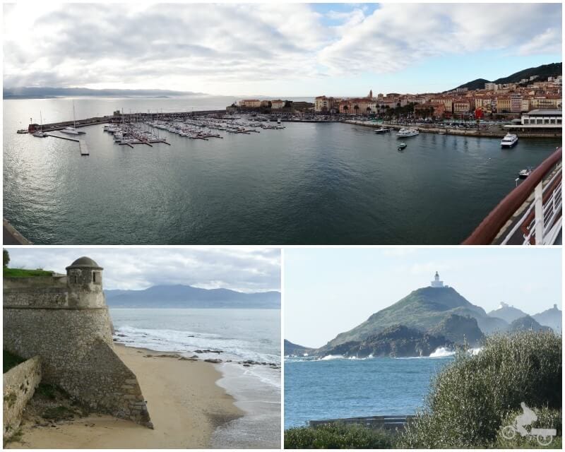 Los alrededores de Ajaccio en escala de crucero