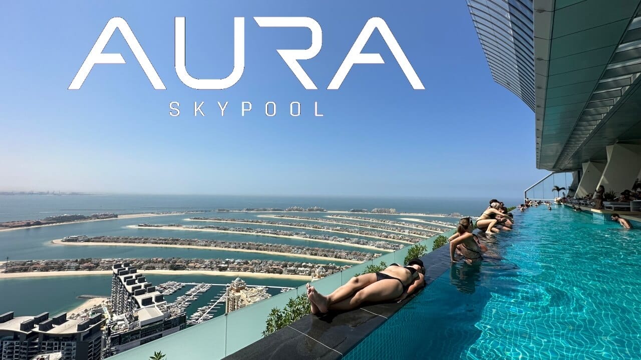 Aura Skypool de Dubai, piscina infinity pool en 360º más alta del mundo