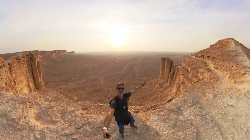 Guía para visitar Edge of the world en Arabia Saudí