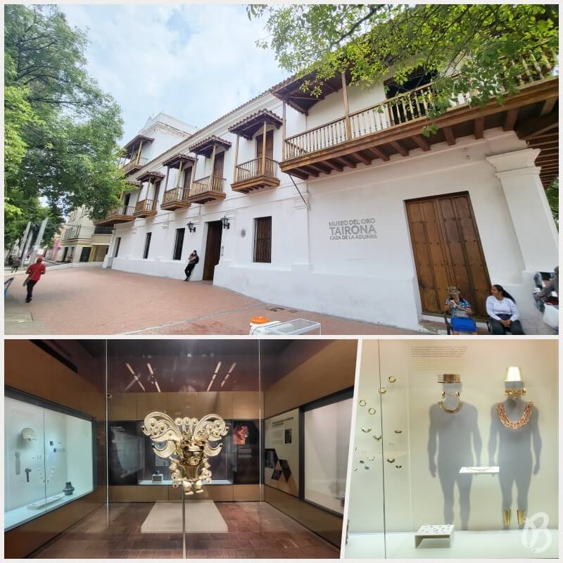 Museo oro Tairona casa de la Aduana