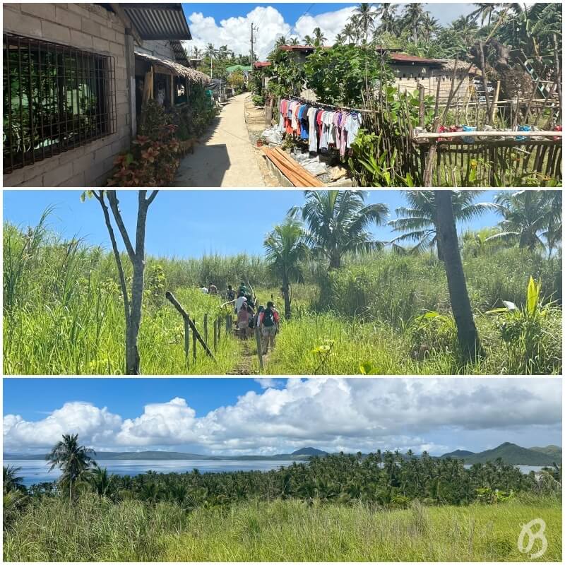 Caminata a la cima de la isla de corregidor en Siargao