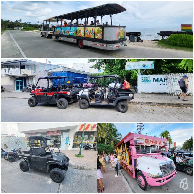 opciones de transporte en la isla de San Andrés