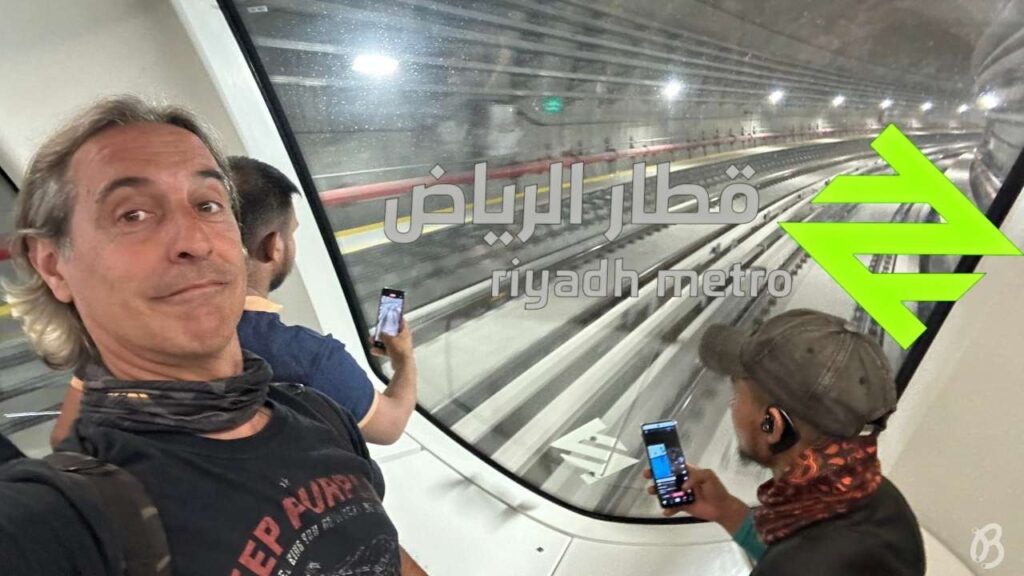 Cómo funciona el metro de Riad