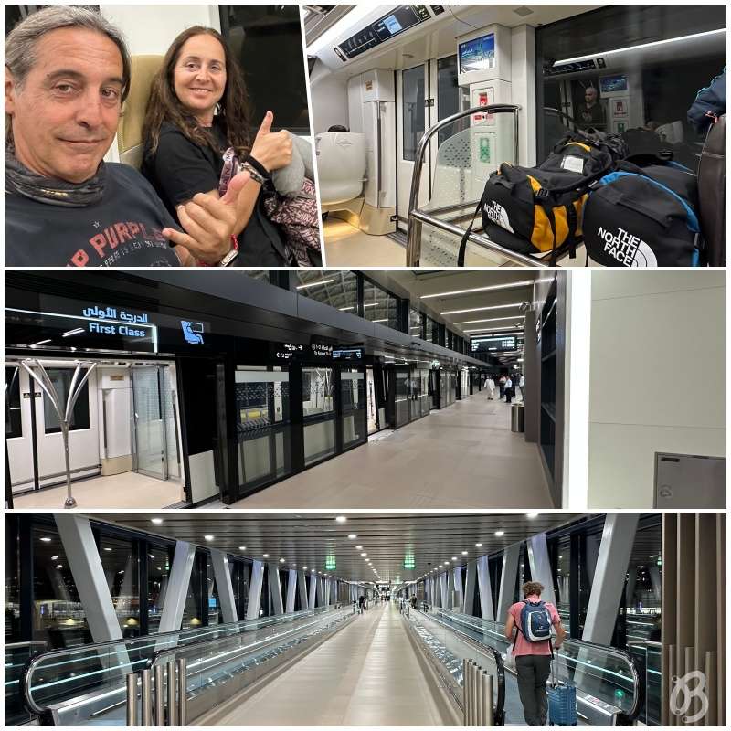 Cómo ir del aeropuerto de Riad al centro en metro