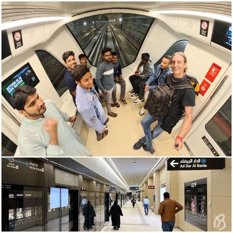 Inauguramos el metro de Riad