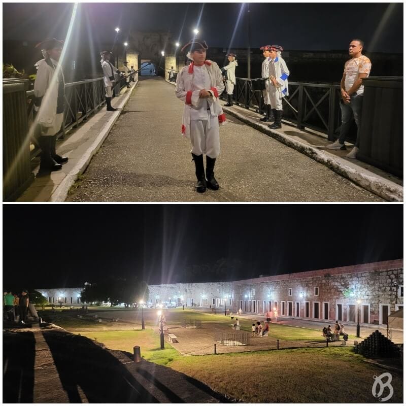 Ceremonia del Cañonazo en Fortaleza de San Carlos de la Cabaña