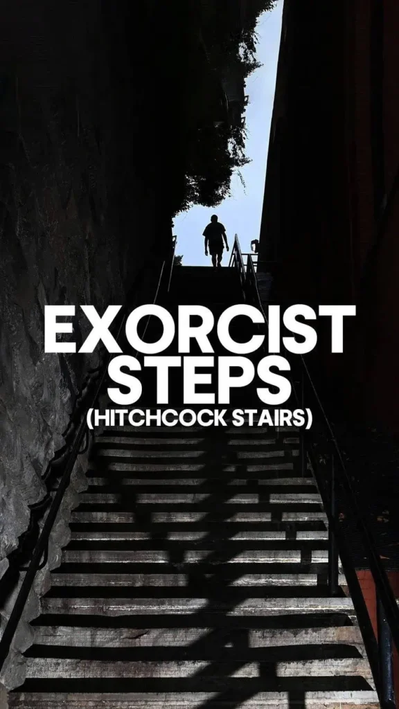 Las escaleras del Exorcista en Washington DC