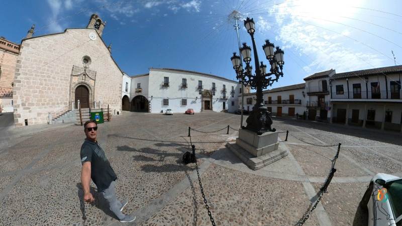 Plaza principal de la Puebla de Montalbán