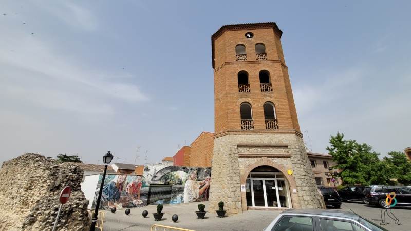 torre del agua oficina de turismo de Escalona
