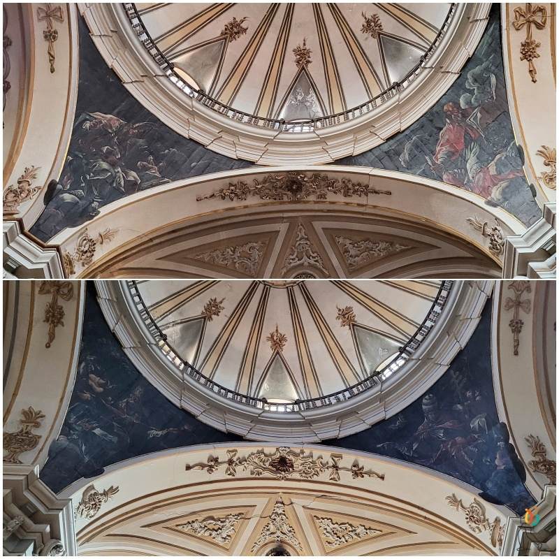 pechinas cúpula con pinturas Goya Iglesia de San Juan el Real