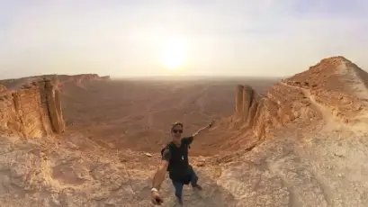 Edge of the world en Arabia Saudí
