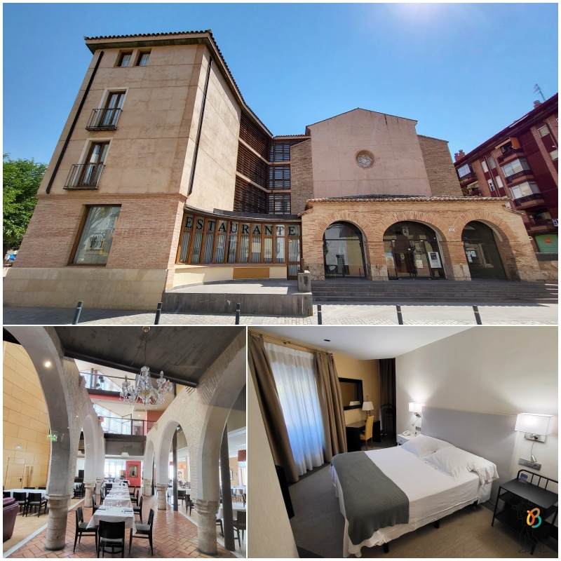 Nuestra habitación Hotel Monasterio Benedictino de Calatayud