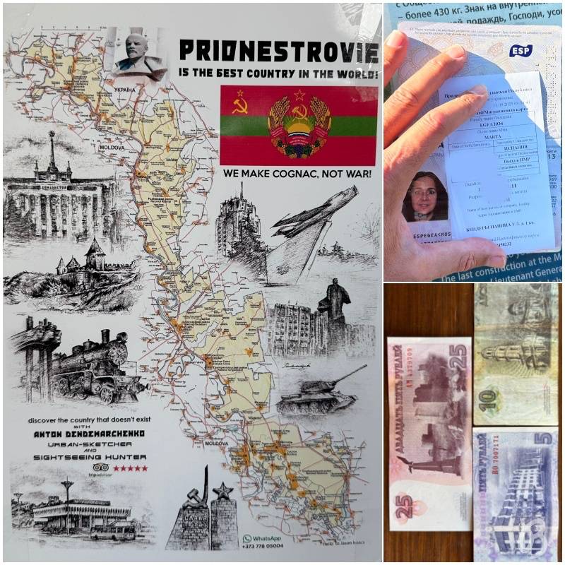 papel pasaporte frontera transnistria