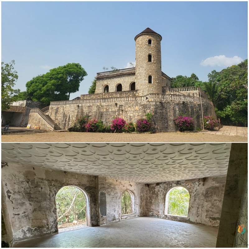 Palacio alemán en Togo, también utilizado por el rey
