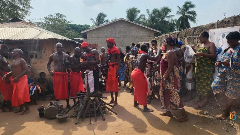 ceremonia vudu -grand popo