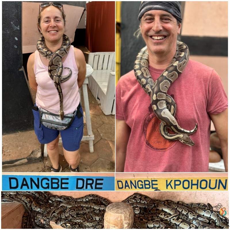 templo de las pitones en Ouidah