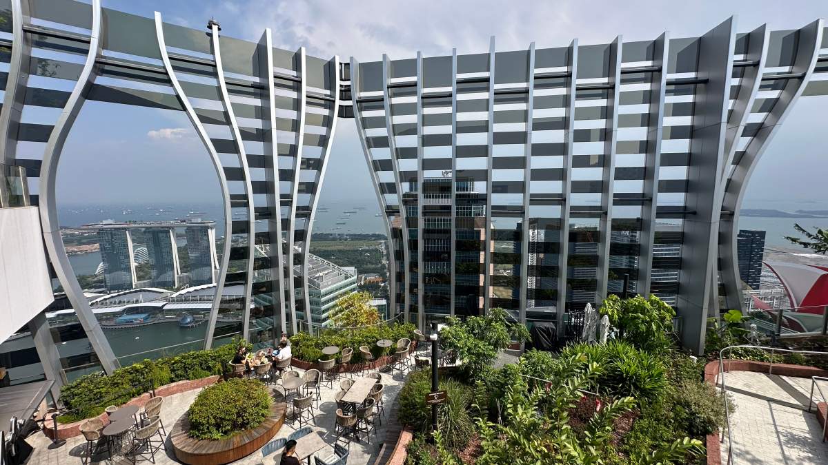Sky Garden del CapitaSpring en Singapur