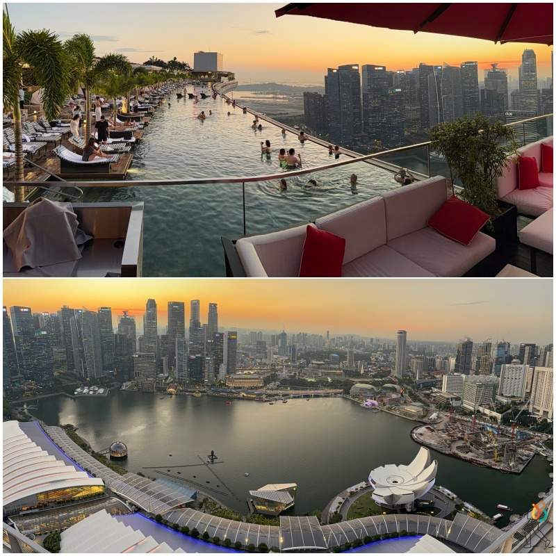 SkyPark Observation Deck en el Marina Bay Sands