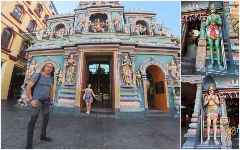 fachada del Templo Sri Vadapathira Kailiamman