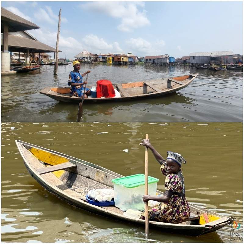 Mercado de Ganvié de Benín