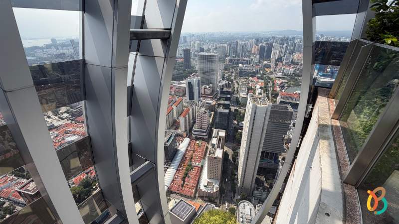 Vistas desde el CapitaSpring