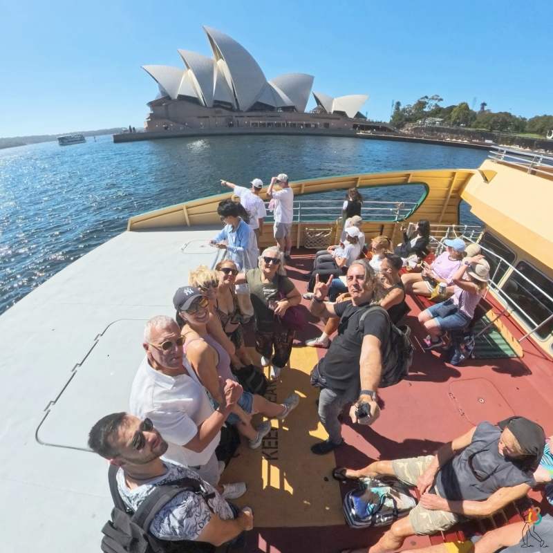 ferry por la bahía de Sidney