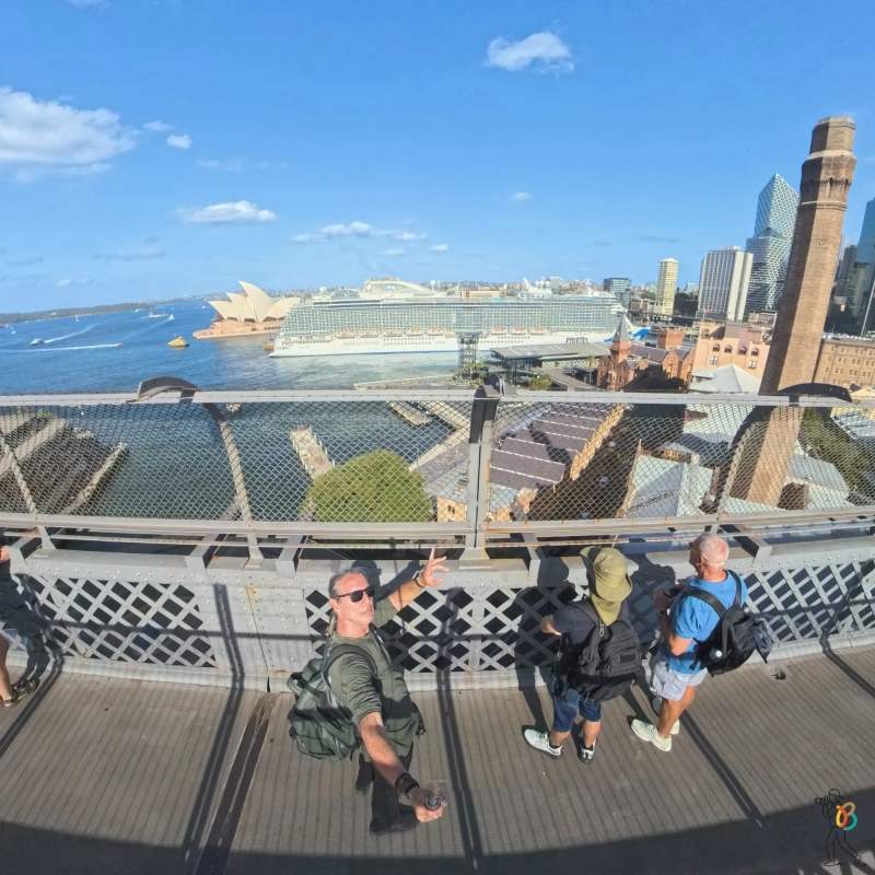 cruzar el Harbour Bridge caminando