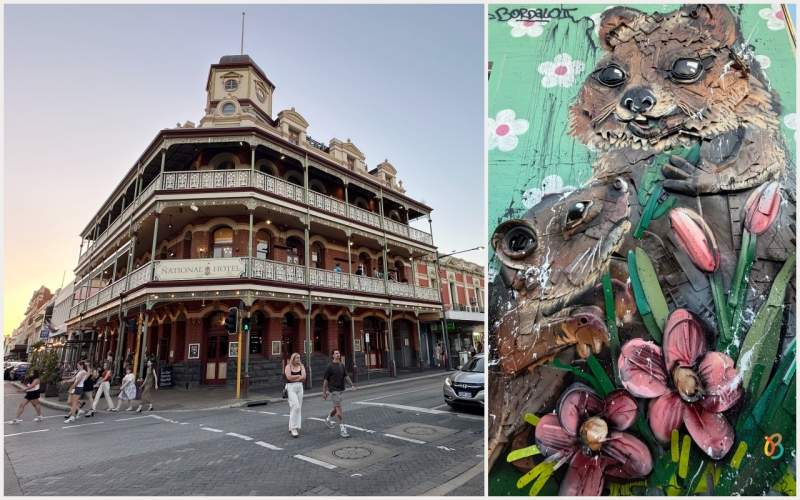 Kings Street y Queens Street de fremantle