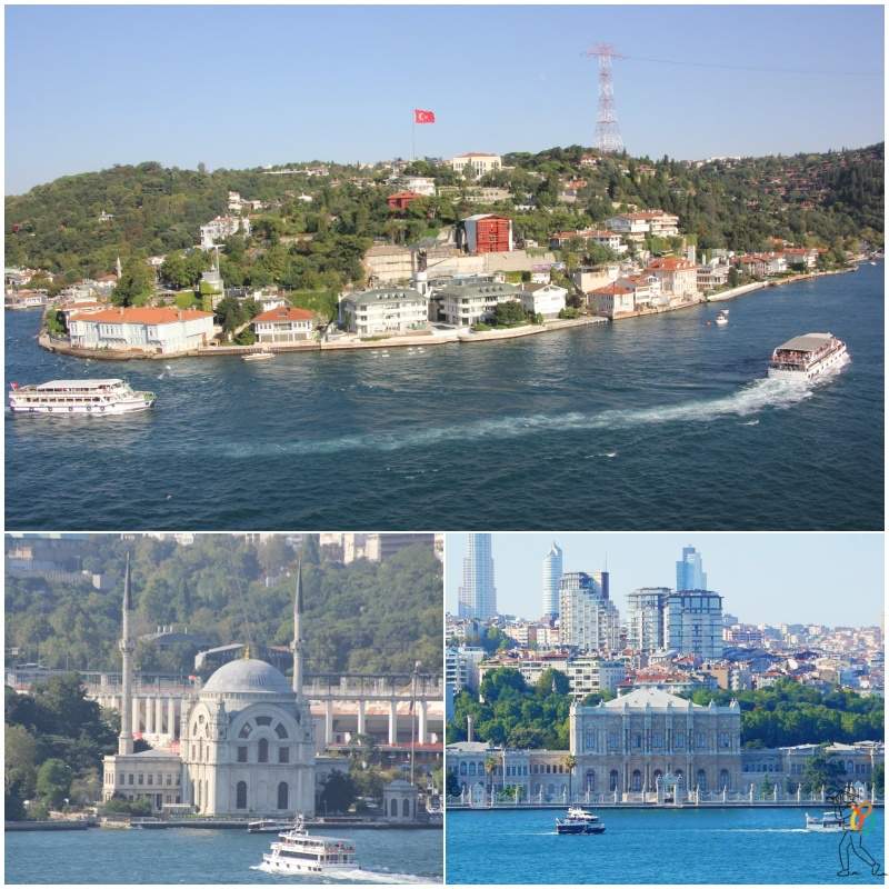 Lugares que ver en Estambul desde el mar