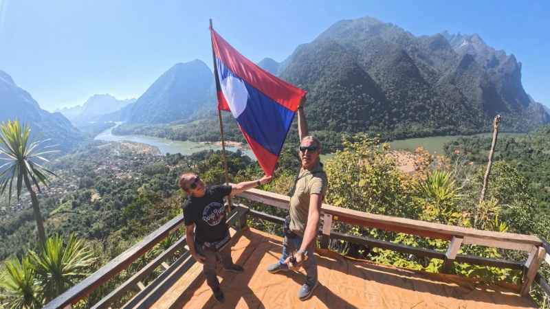 vistas en la cima del mirador de Phanoy Viewpoint