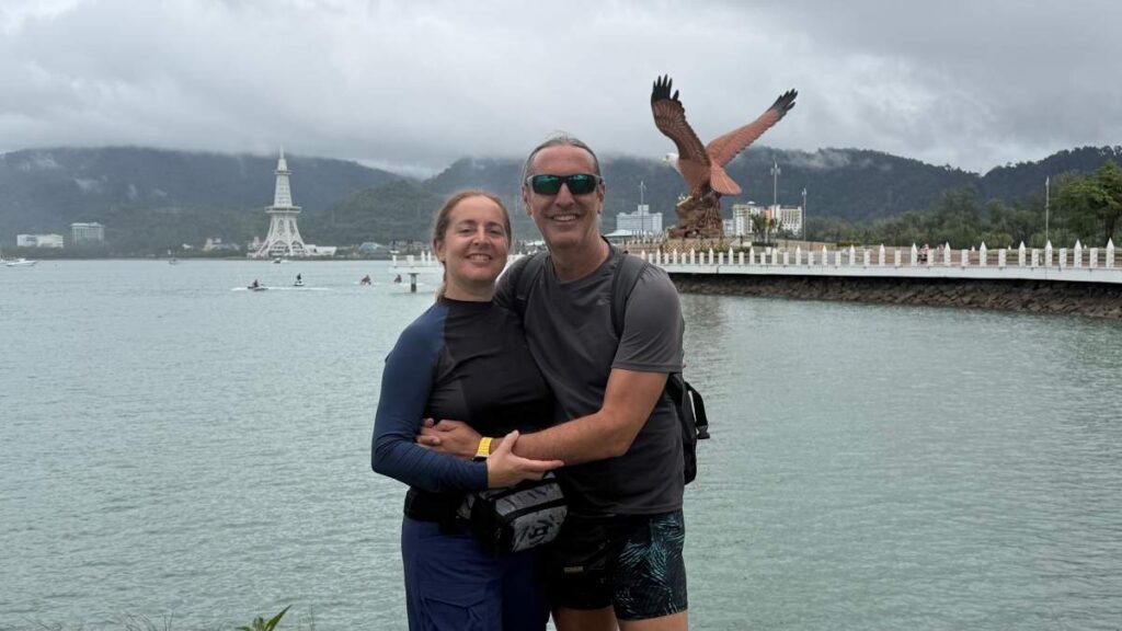 Vuelta de la isla de Langkawi en moto
