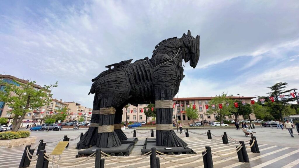 caballo de Troya en Çanakkale