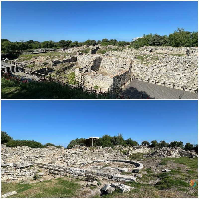 imagenes ruinas arqueológicas de Troya