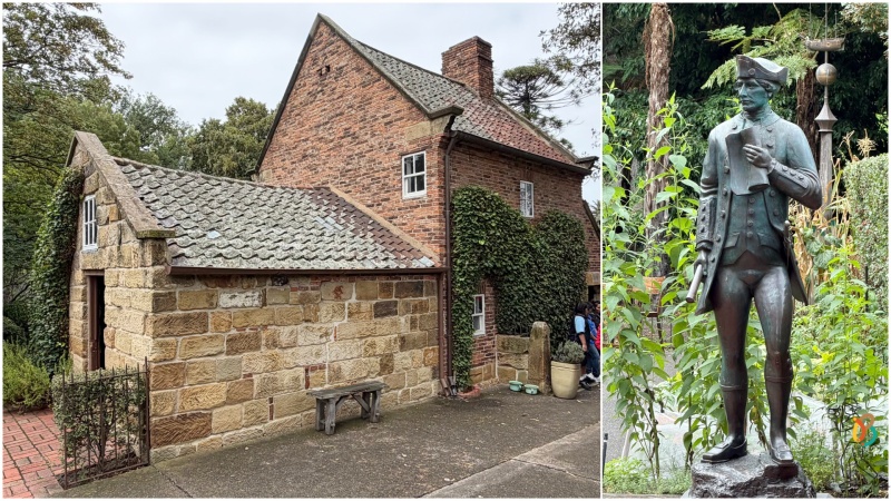 Cook’s Cottage en Fitzroy Gardens Melbourne